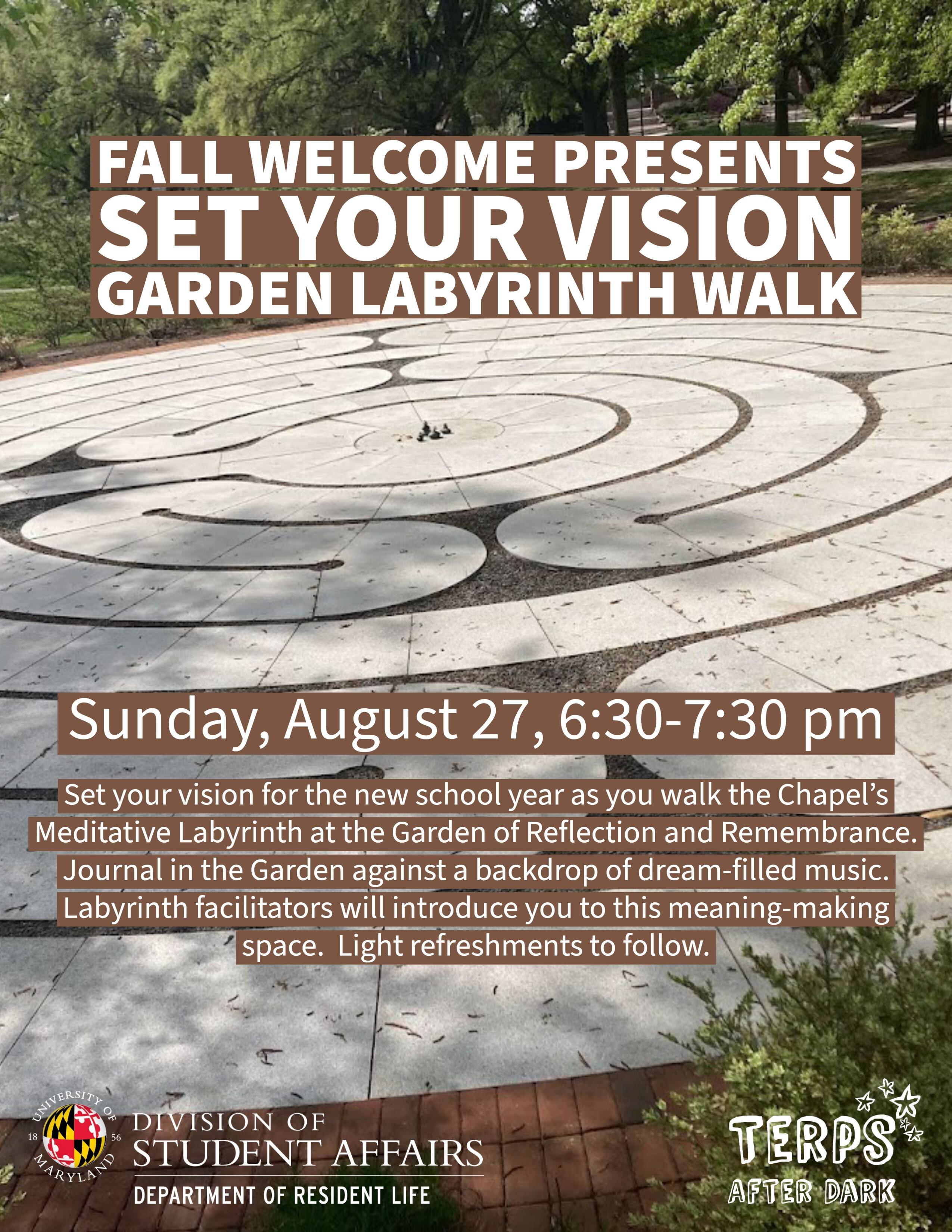 Labyrinth Walk Flyer