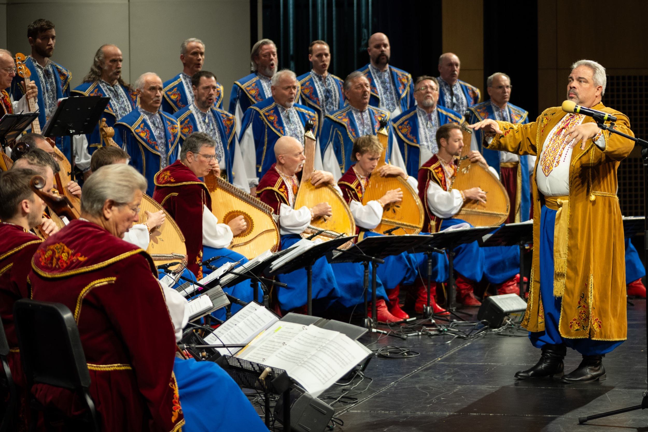 The Ukrainian Bandurist Chorus.