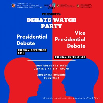 image of Presidential Debate Watch Party 1