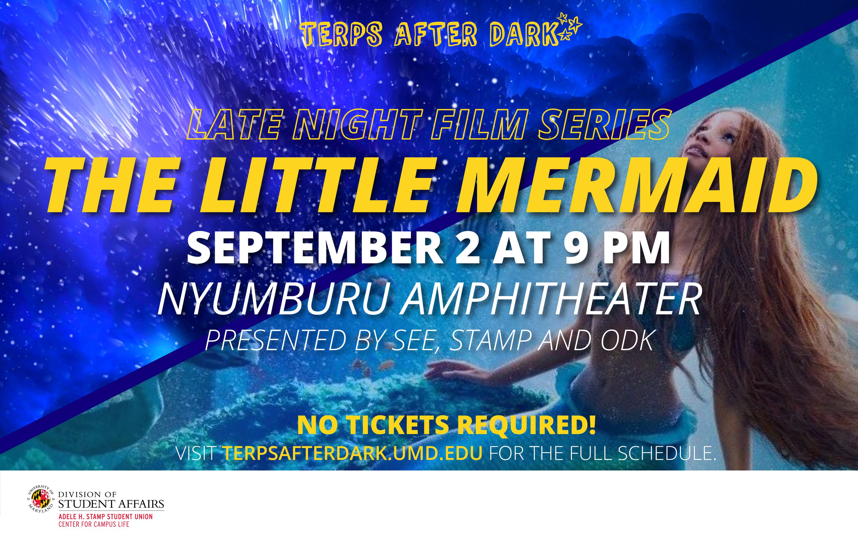 Terps After Dark Late Night Film Series: The Little Mermaid (2023)