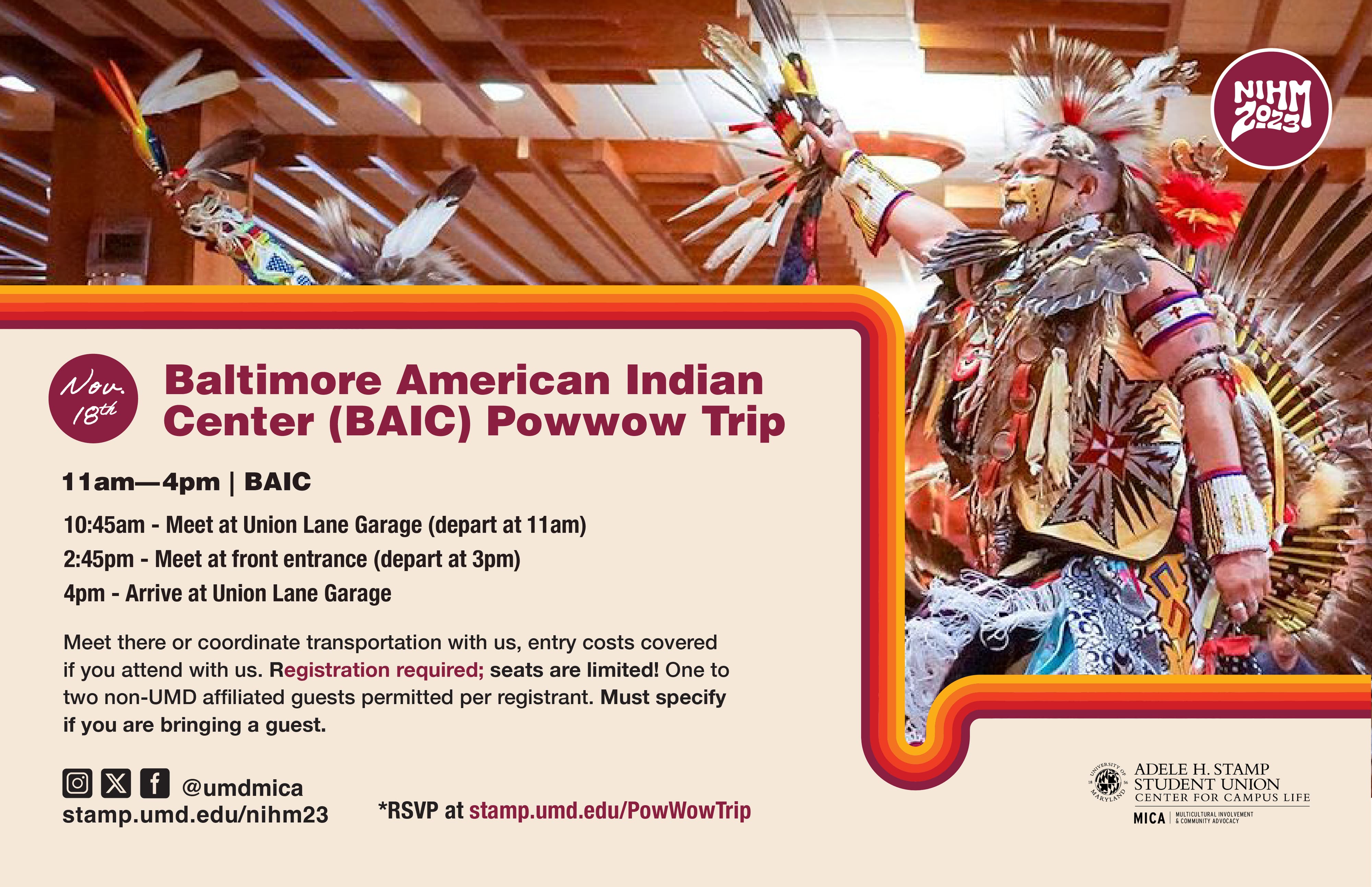 Baltimore American Indian Center Powwow Trip